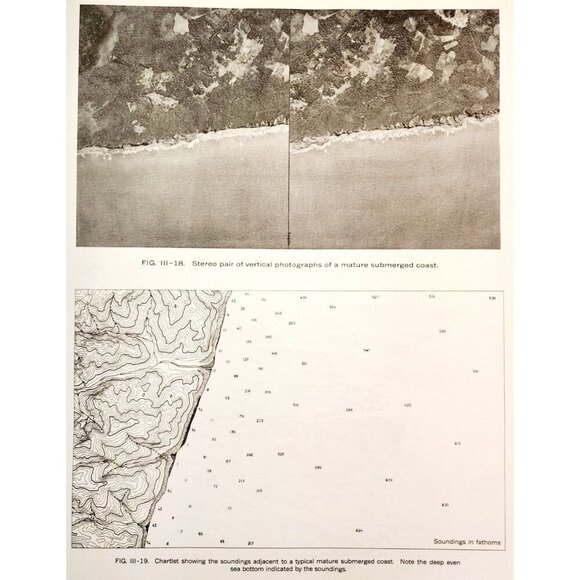 1947 Manual Coastal Delineation From Aerial Photographs 1st Edition USN WHBS - Picture 7 of 7